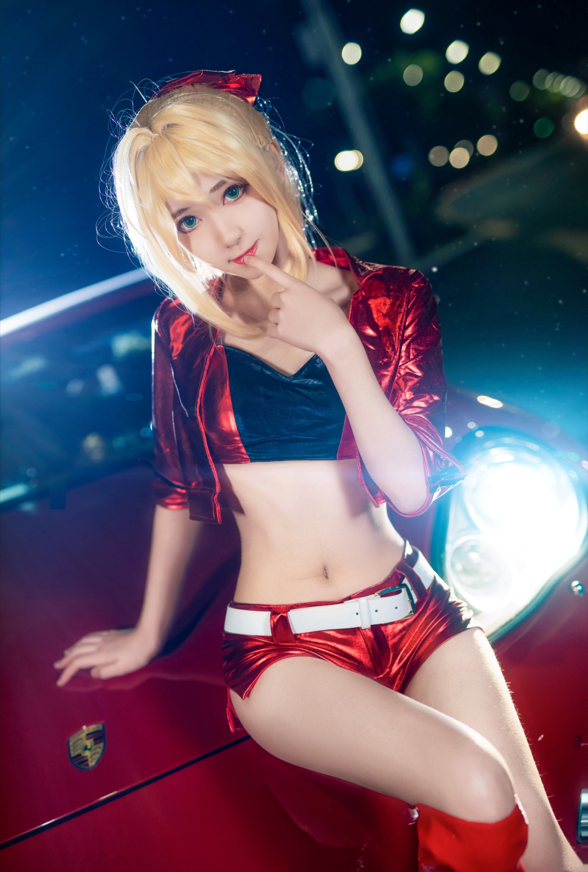 图片[1]-南桃Momoko – NO.041 尼禄赛车娘 [19P]-XikXak